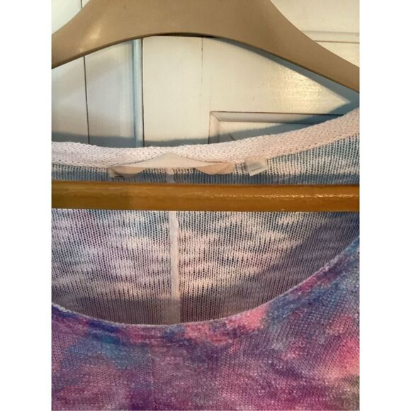 Soft Surroundings Lenore Tie Dye Pullover Sz L Boho Hippie - Picture 2 of 7